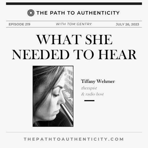 Tiffany Wehrner from 2019 - The Path to Authenticity